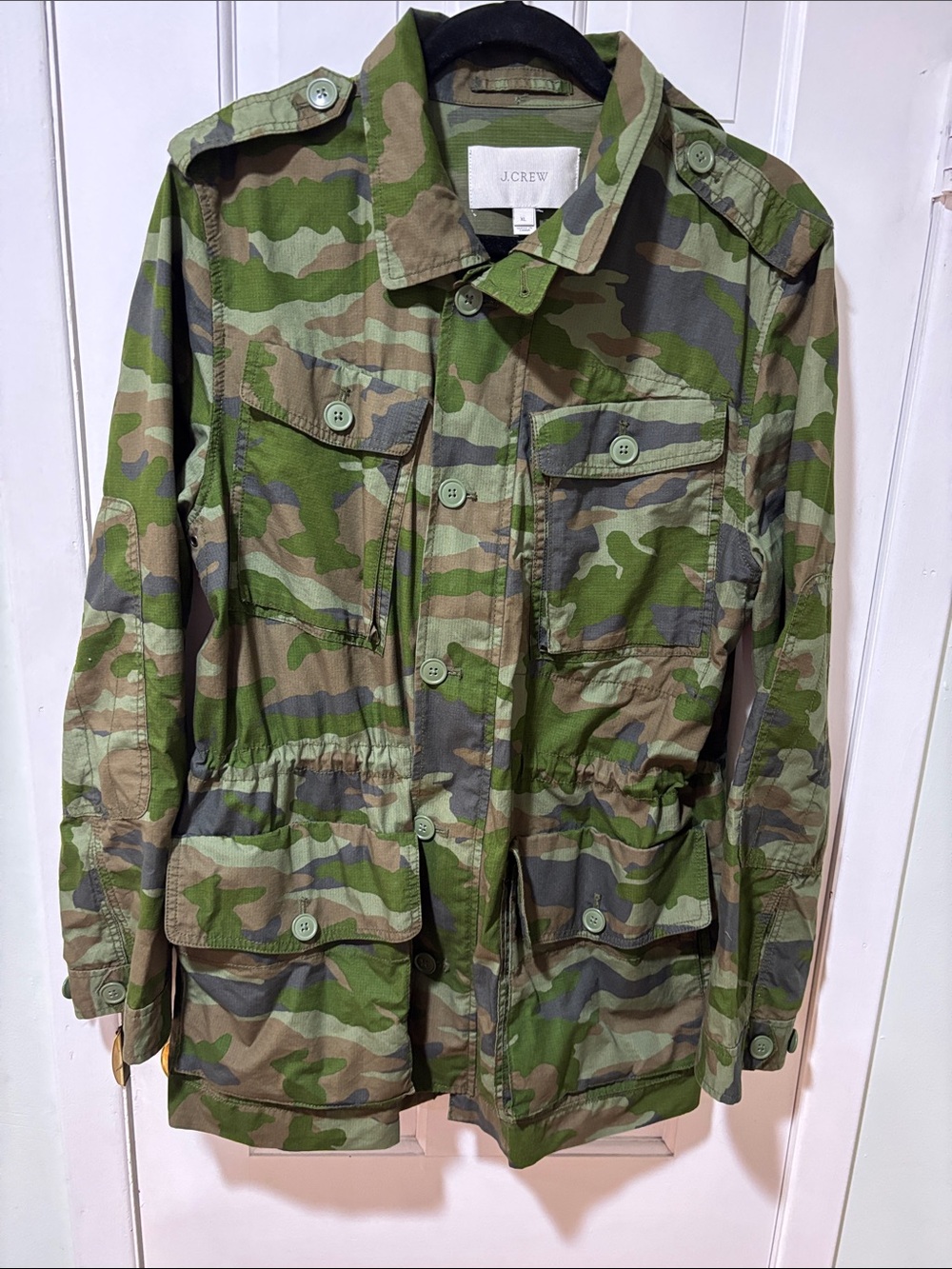 Camouflage J Crew Jacket